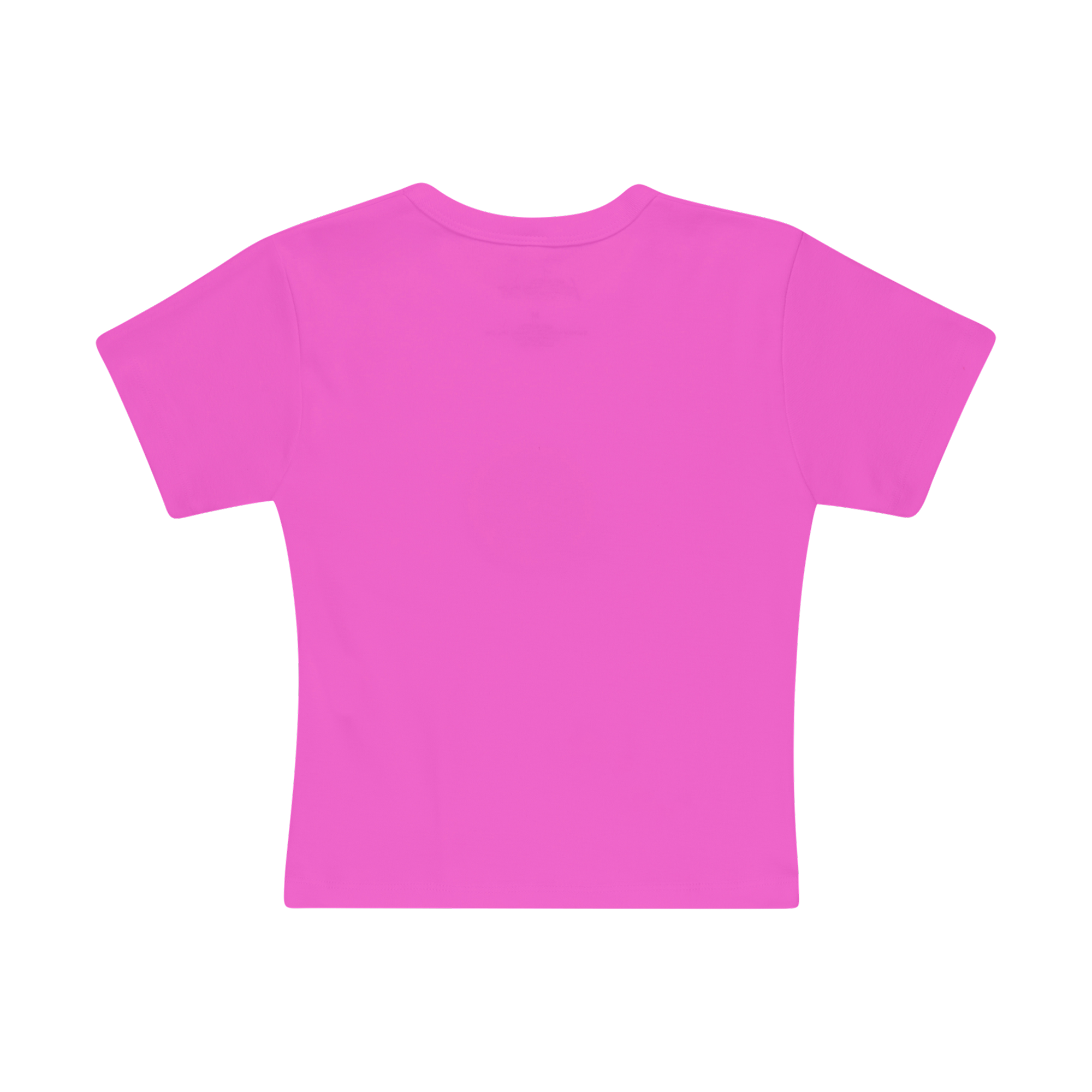 DUMB LOGO BABY TEE (PINK)