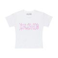DUMB LOGO BABY TEE (WHITE)